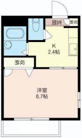 千川駅 徒歩10分 構造:軽量鉄骨造